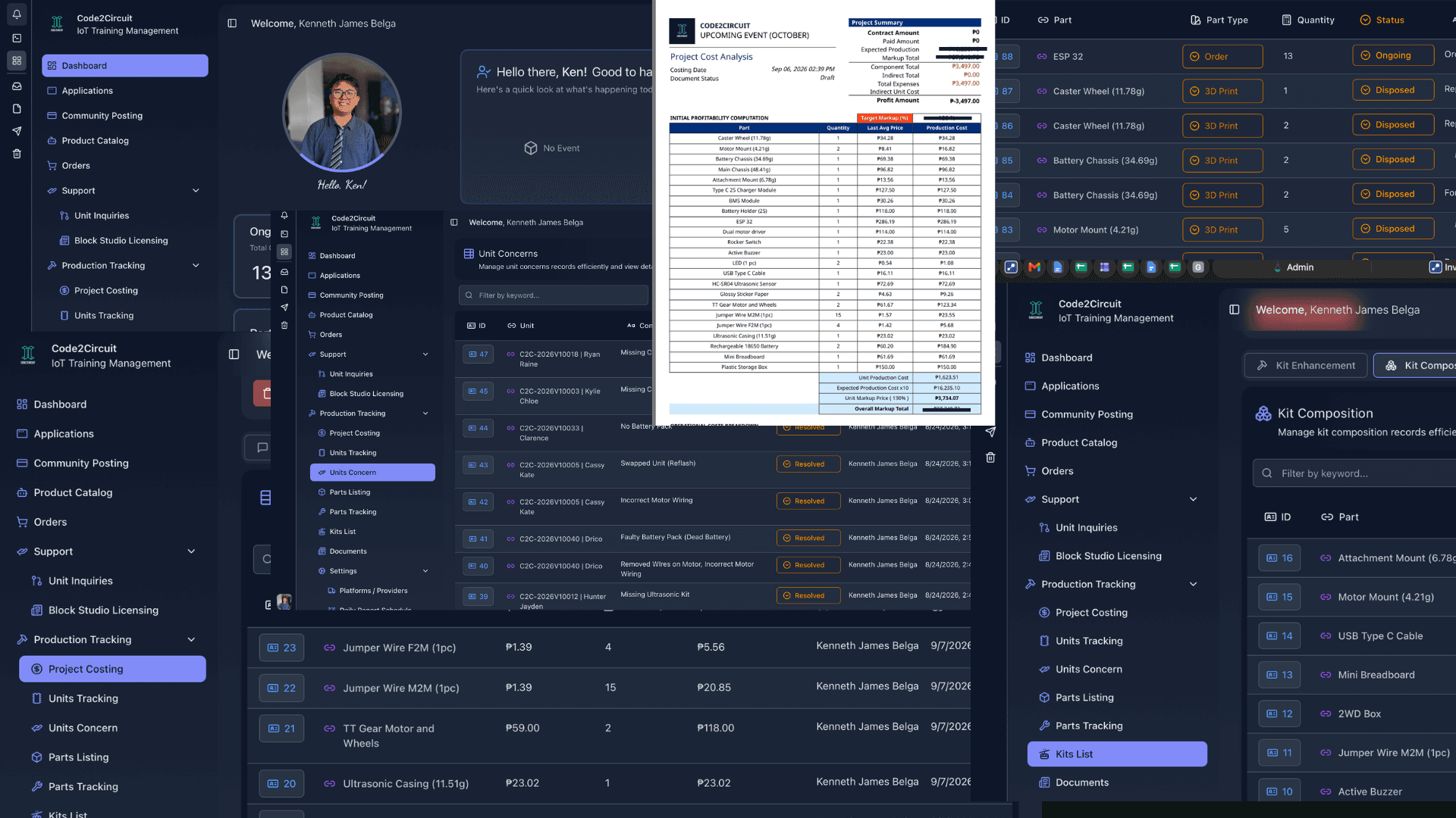 C2C Resource Management System